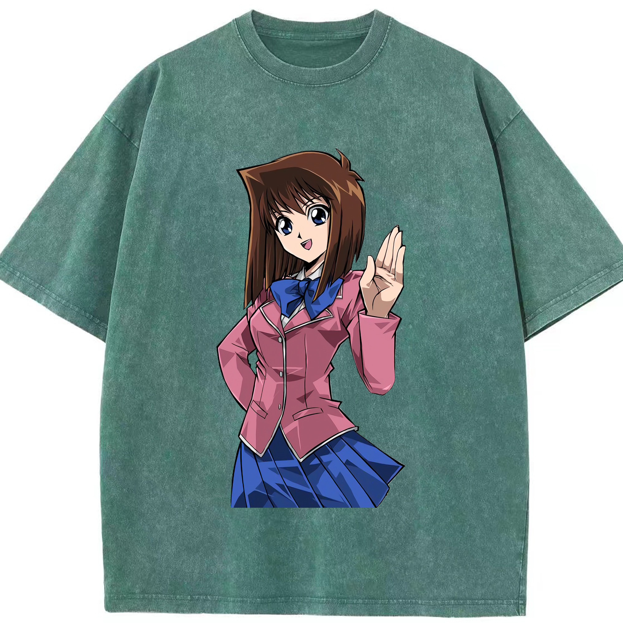（画像用） 遊☆戯☆王 Yu-Gi-Oh! 綿100% ヴィンテージ風 半袖Tシャツ（フロントプリント）